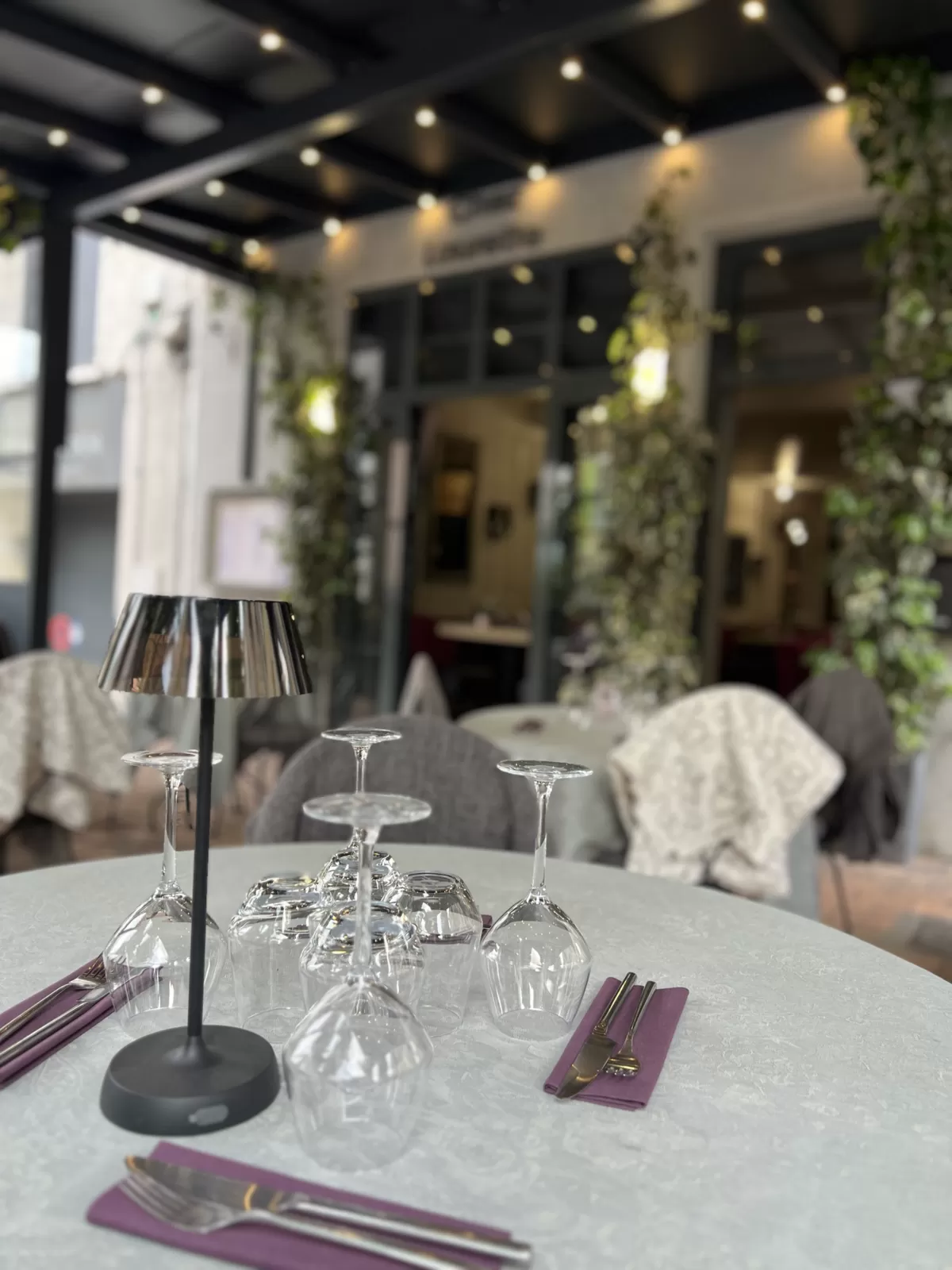 Création culinaire élégante